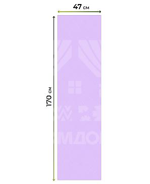 Рулонная штора «Ранфрик - 334 - ширина 47 см»