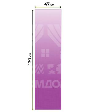 Рулонная штора «Ранфрик - 355 - ширина 47 см»