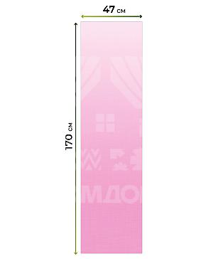 Рулонная штора «Ранфрик - 357 - ширина 47 см»