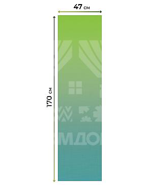 Рулонная штора «Ранфрик - 370 - ширина 47 см»