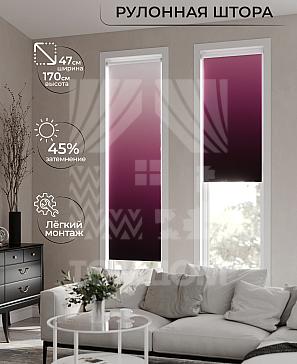 Рулонная штора «Ранфрик - 375 - ширина 47 см» | фото