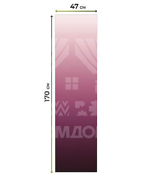 Рулонная штора «Ранфрик - 375 - ширина 47 см»