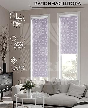 Рулонная штора «Ранфрик - 400 - ширина 47 см» | фото