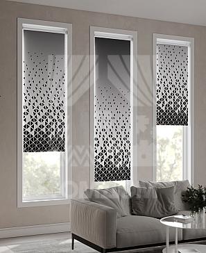 Рулонная штора «Ранфрик - 402 - ширина 47 см»