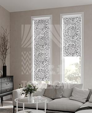 Рулонная штора «Ранфрик - 405 - ширина 47 см» | фото 2