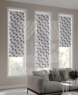 Рулонная штора «Ранфрик - 407 - ширина 47 см»