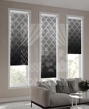 Рулонная штора «Ранфрик - 411 - ширина 47 см»