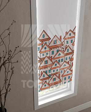 Рулонная штора «Ранфрик - 418 - ширина 47 см»