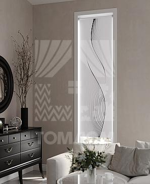 Рулонная штора «Ранфрик - 426 - ширина 47 см» | фото 3