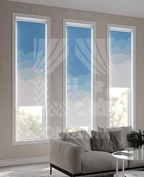 Рулонная штора «Ранфрик - 427 - ширина 47 см»