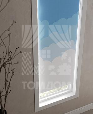 Рулонная штора «Ранфрик - 427 - ширина 47 см»