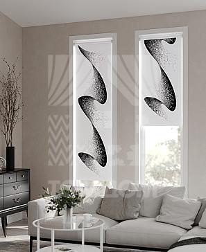 Рулонная штора «Ранфрик - 428 - ширина 47 см» | фото 2