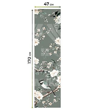 Рулонная штора «Ранфрик - 432 - ширина 47 см»