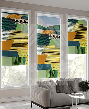 Рулонная штора «Ранфрик - 433 - ширина 47 см»