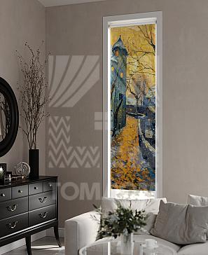 Рулонная штора «Ранфрик - 434 - ширина 47 см»