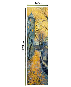 Рулонная штора «Ранфрик - 434 - ширина 47 см»