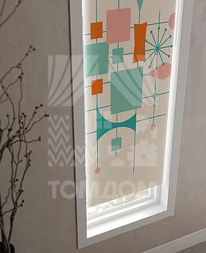 Рулонная штора «Ранфрик - 436 - ширина 47 см»