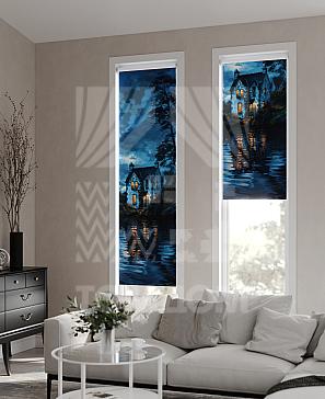 Рулонная штора «Ранфрик - 437 - ширина 47 см» | фото 2