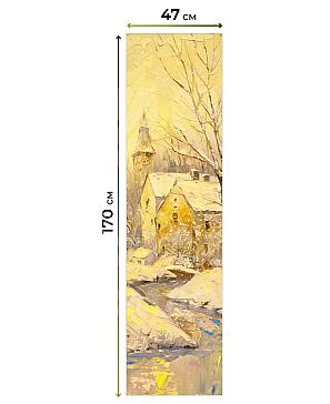 Рулонная штора «Ранфрик - 439 - ширина 47 см»