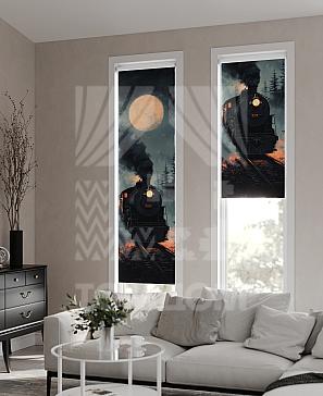 Рулонная штора «Ранфрик - 442 - ширина 47 см» | фото 2