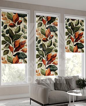 Рулонная штора «Ранфрик - 443 - ширина 47 см»