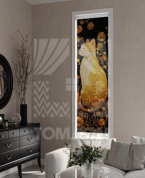 Рулонная штора «Ранфрик - 448 - ширина 47 см» | фото 3