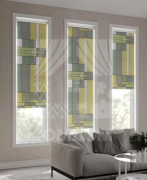 Рулонная штора «Лимкис - 311 - ширина 52 см»