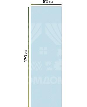 Рулонная штора «Лимкис - 326 - ширина 52 см»