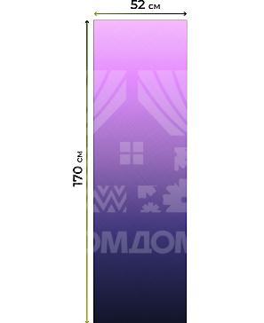 Рулонная штора «Лимкис - 373 - ширина 52 см»