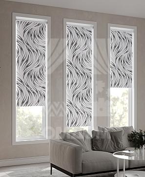 Рулонная штора «Лимкис - 379 - ширина 52 см»