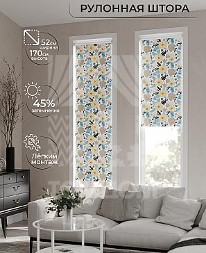 Рулонная штора «Лимкис - 385 - ширина 52 см» | фото