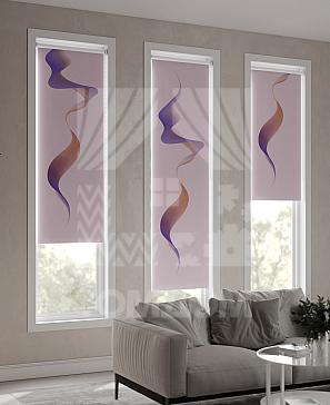 Рулонная штора «Лимкис - 423 - ширина 52 см»