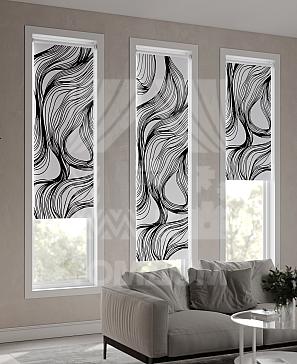 Рулонная штора «Лимкис - 424 - ширина 52 см»