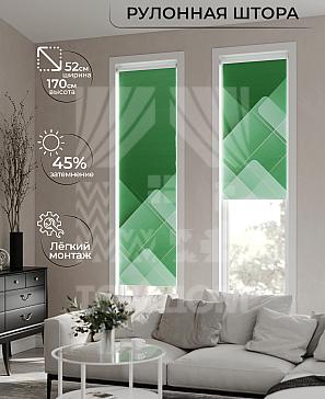 Рулонная штора «Лимкис - 429 - ширина 52 см» | фото