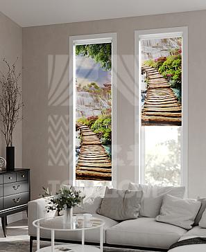 Рулонная штора «Лимкис - 440 - ширина 52 см» | фото 2