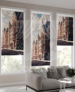 Рулонная штора «Лимкис - 449 - ширина 52 см»