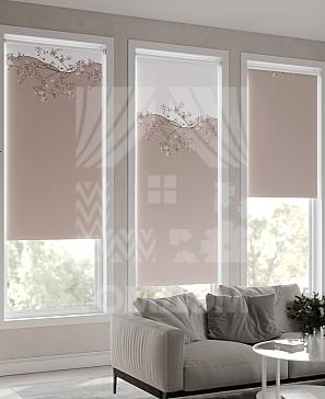 Рулонная штора «Ронлирт - 304 - ширина 57 см»