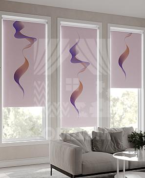 Рулонная штора «Ронлирт - 423 - ширина 57 см»