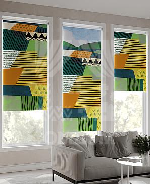 Рулонная штора «Ронлирт - 433 - ширина 57 см»