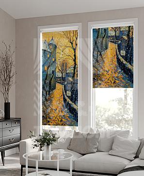 Рулонная штора «Ронлирт - 434 - ширина 57 см» | фото 2