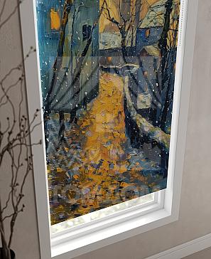 Рулонная штора «Ронлирт - 434 - ширина 57 см»