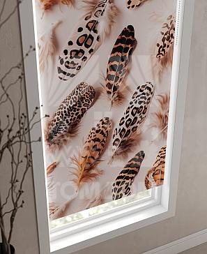 Рулонная штора «Ронлирт - 435 - ширина 57 см»