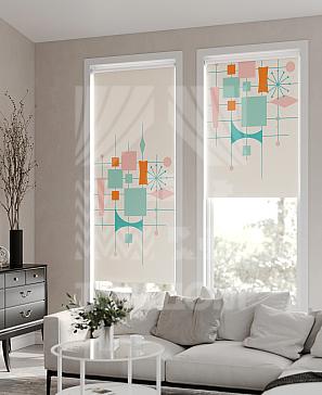 Рулонная штора «Ронлирт - 436 - ширина 57 см» | фото 2