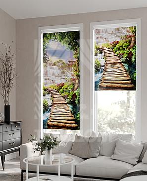 Рулонная штора «Ронлирт - 440 - ширина 57 см» | фото 2