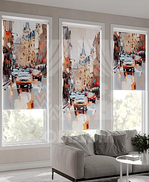 Рулонная штора «Ронлирт - 444 - ширина 57 см»