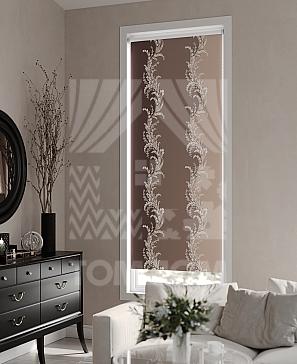 Рулонная штора «Клартис - 302 - ширина 62 см» | фото 3