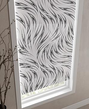 Рулонная штора «Клартис - 379 - ширина 62 см»