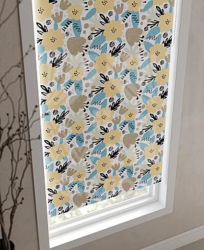 Рулонная штора «Клартис - 385 - ширина 62 см»