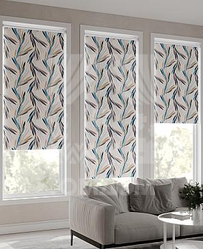 Рулонная штора «Клартис - 390 - ширина 62 см»