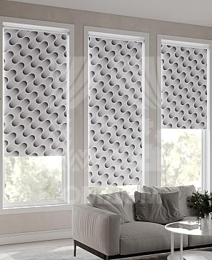 Рулонная штора «Клартис - 407 - ширина 62 см»